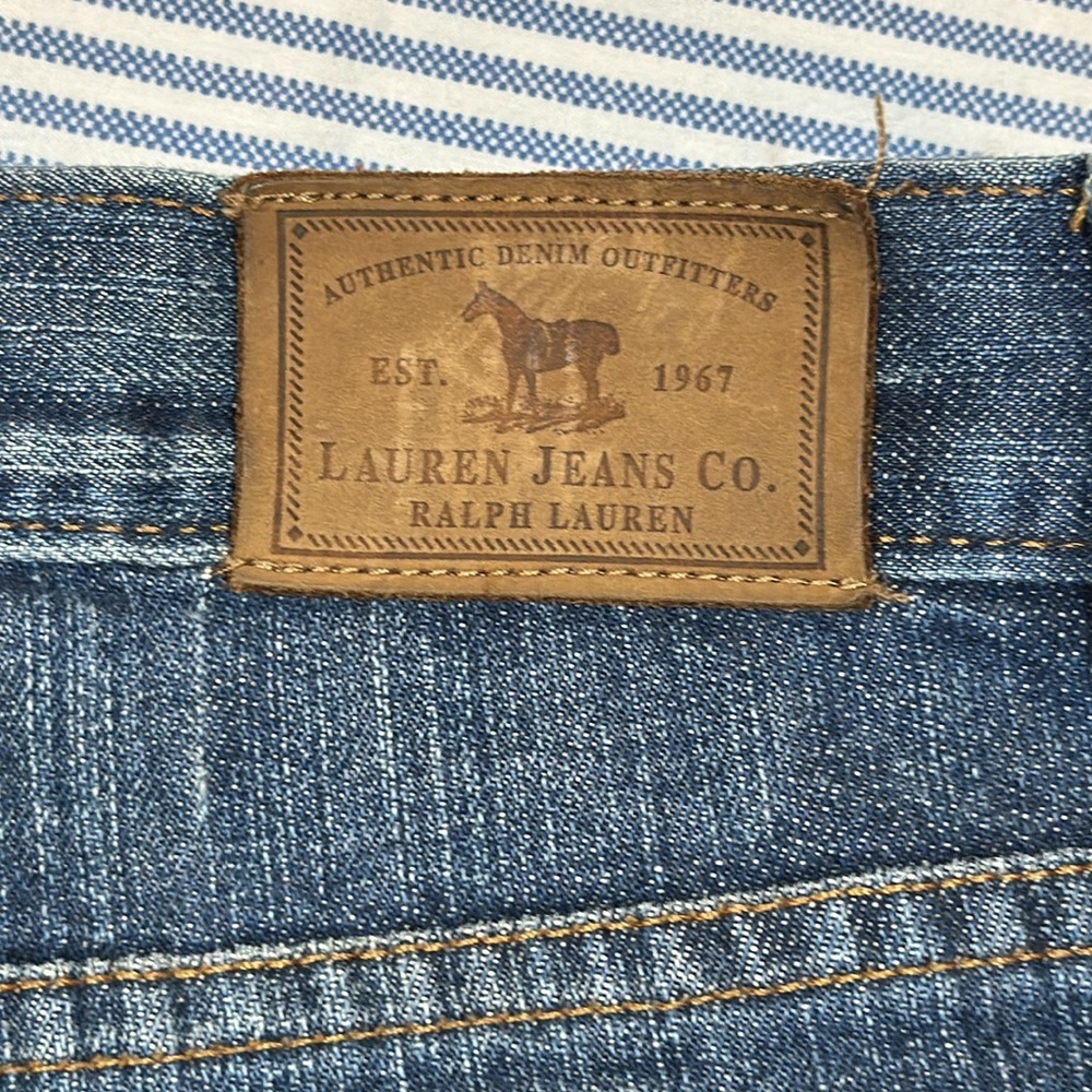 ❌SOLD❌Ralph Lauren Size 8 Women’s Boot Cut Studded Jeans - Picture 8 of 11